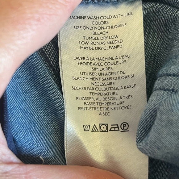 Free People Indigo Floral Flare Pants - Picture 13 of 14